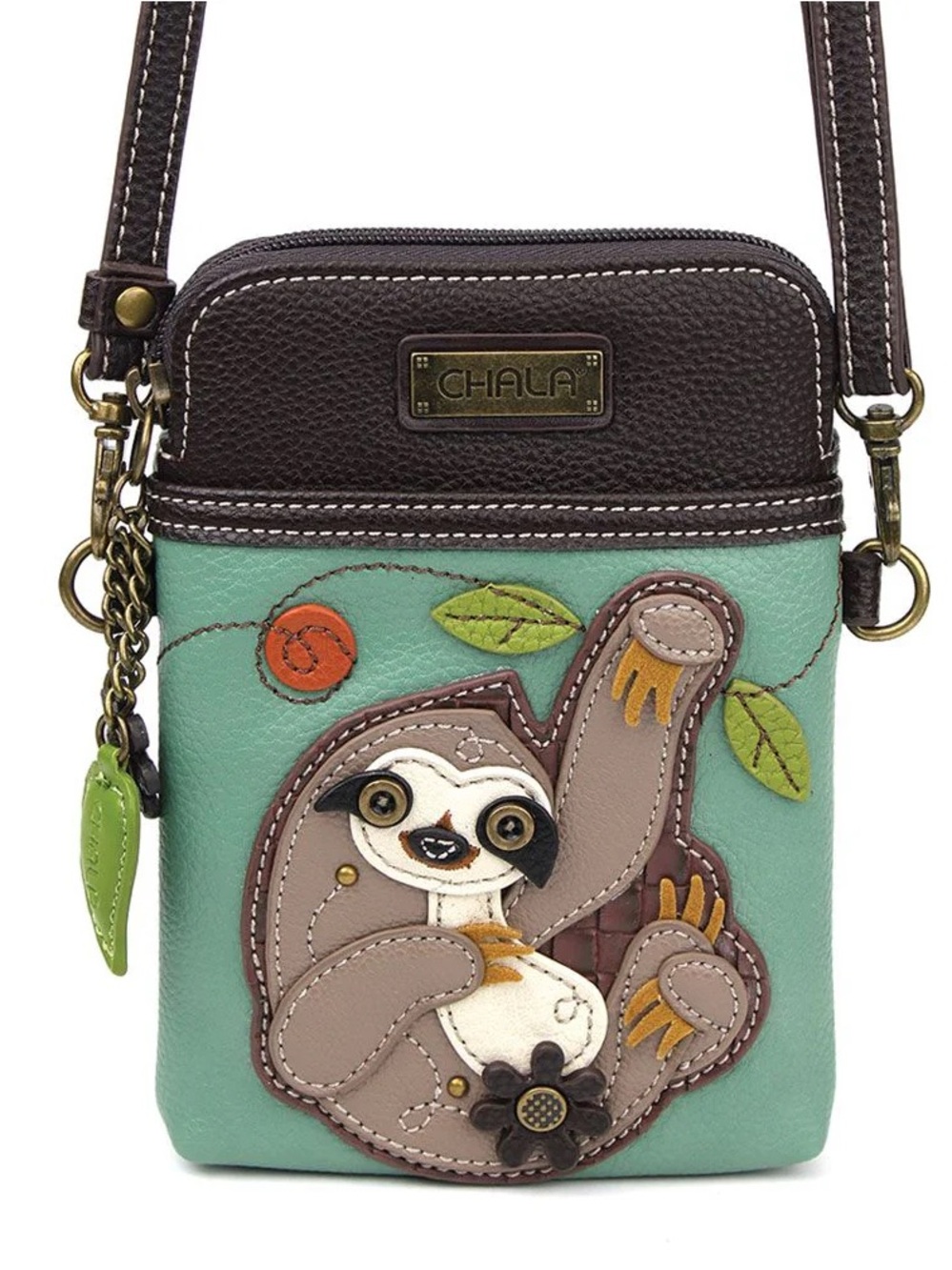 Chala Cellphone Crossbody - Sloth